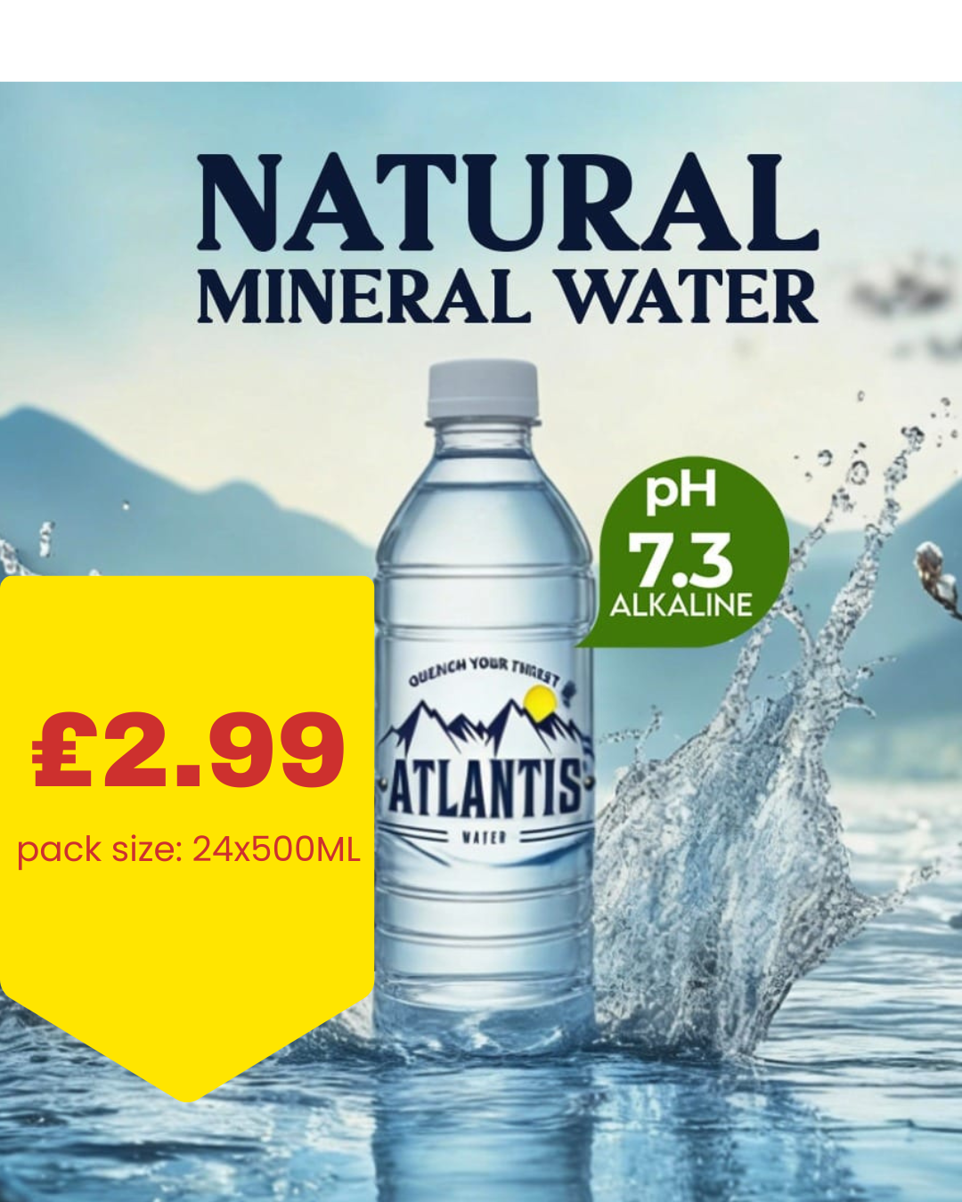 ATLANTTIS WATER x 500ML