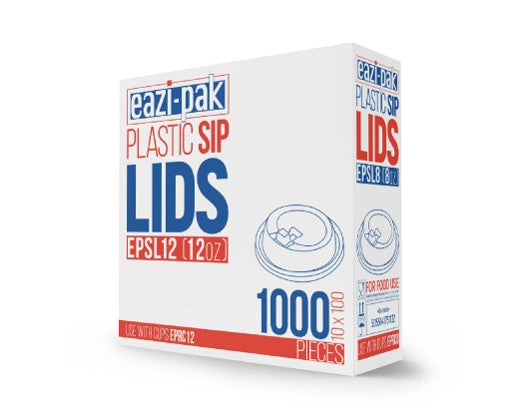 BLACK LIDS 12 OZ 500 PCS