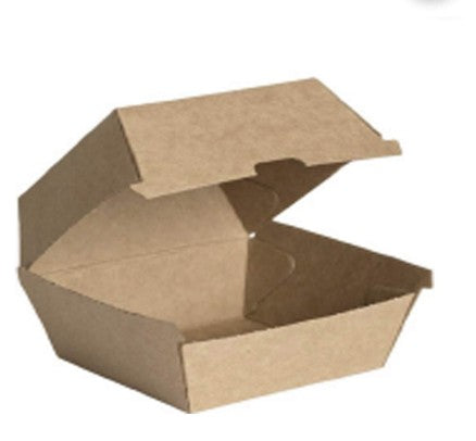EP6 BROWN BURGER BOXES