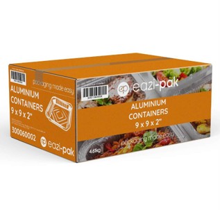 EP FOIL CONTAINER 9 X 9 2