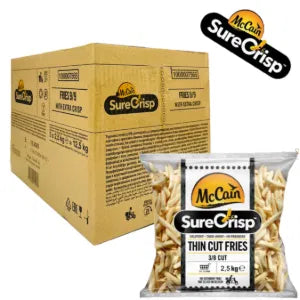 FRIES 3/8 MCCAIN SURE CRISP 4 X 2.27 KG