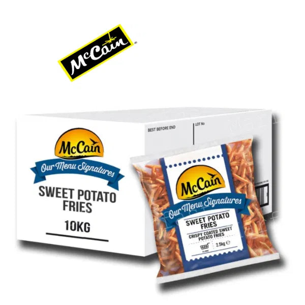 FRIES MCCAIN SWEET POTATO 4 X 2.5 KG