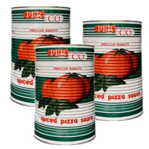 PIZZA SAUCES PERCO TINS 3 X 4.1 KG