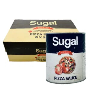 PIZZA SAUCES SUGAL TINS 6 X 3 KG