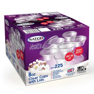 SATCO 8OZ POT & LIDS