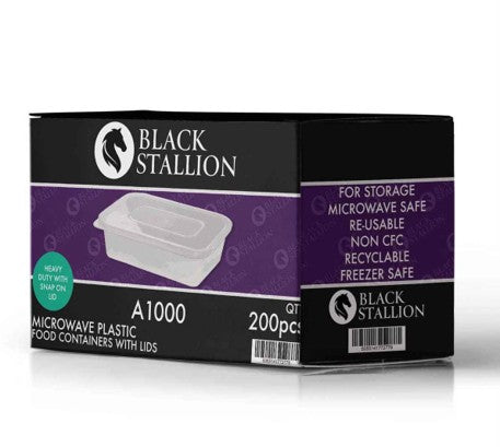STALLION 1000 MICROWAVEABLE CONTAINERS