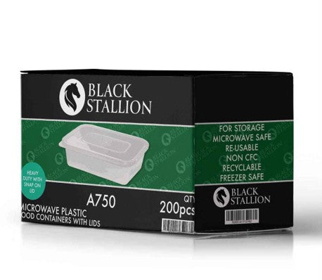 STALLION 750 MICROWAVEABLE CONTAINERS